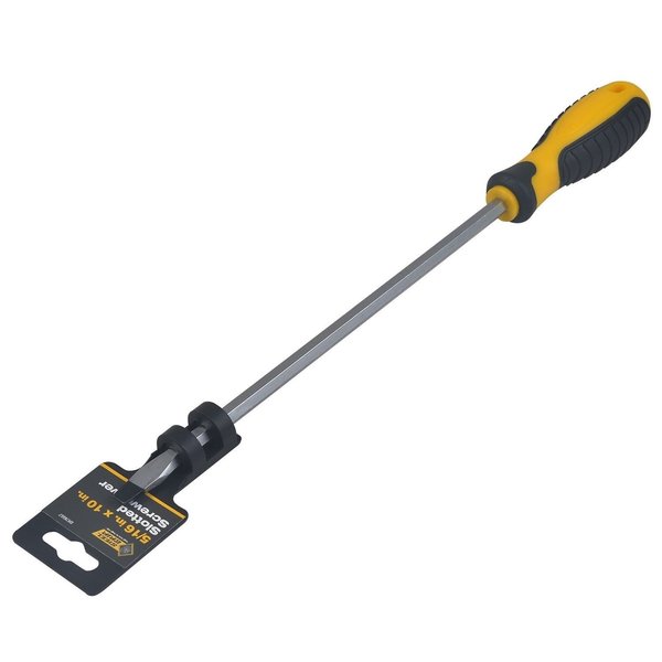 Steel Grip 5/16 in. X 10 in. L Slotted Screwdriver 1 pc DR76558